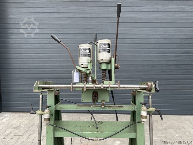 Drill, milling machine for locks and dowels  