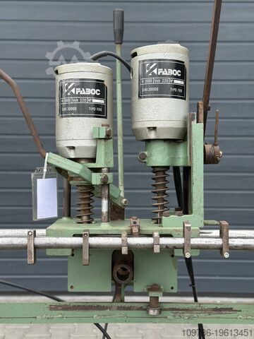 Drill, milling machine for locks and dowels  