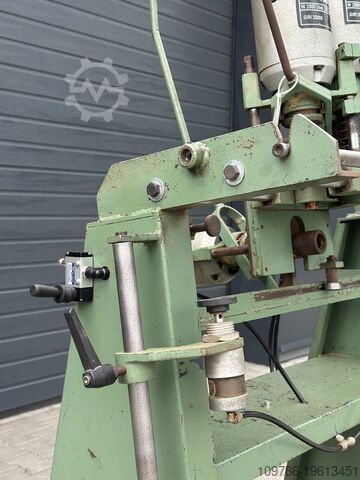 Drill, milling machine for locks and dowels  