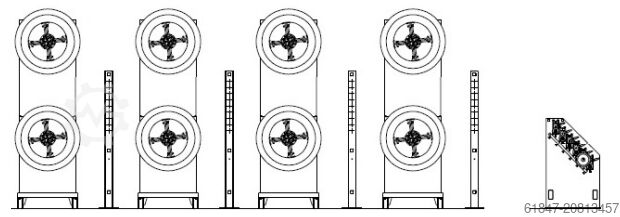 Bandabwickler Forstner manuelles Coil Abwickelsystem - 2000kg