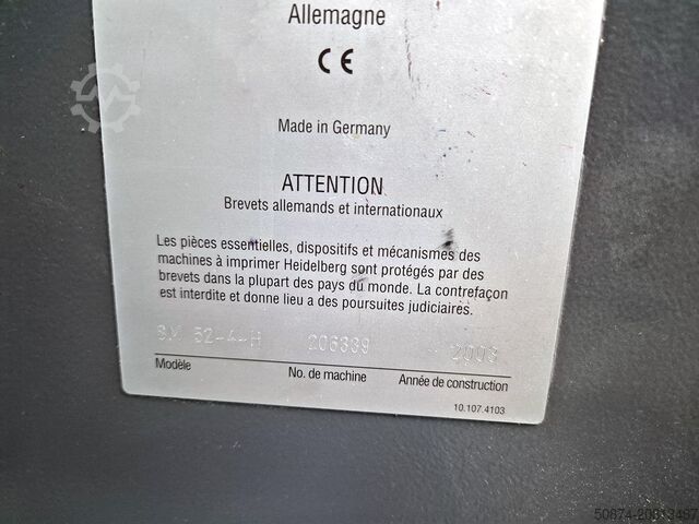 Offsetdruckmaschine Heidelberg Heidelberg SM 52 - 4 H  – 2003
