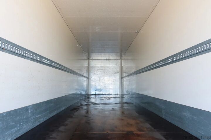 Box body Groenewegen Enkel as, Stuuras, City trailer geisoleerd
