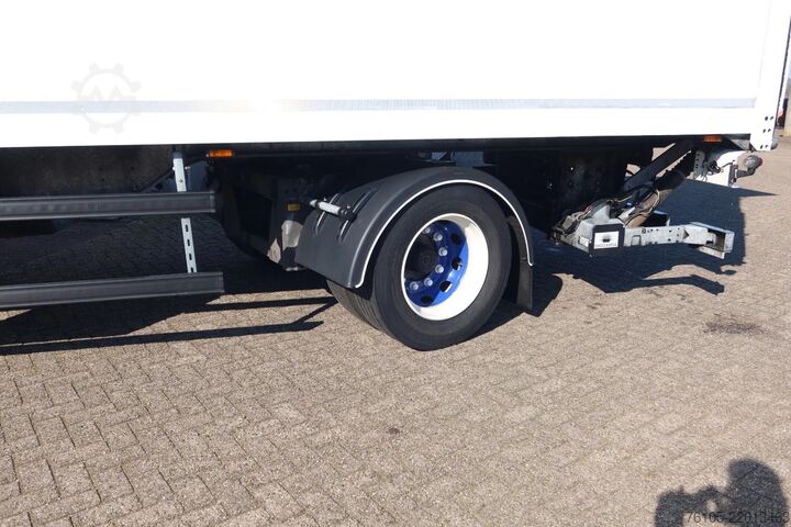 Box body Groenewegen Enkel as, Stuuras, City trailer geisoleerd