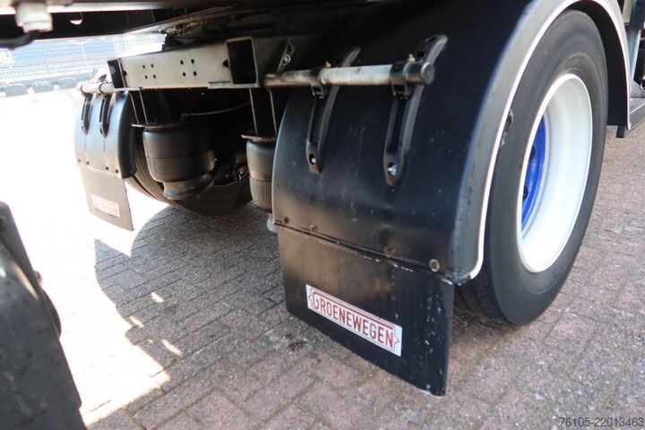 Box body Groenewegen Enkel as, Stuuras, City trailer geisoleerd