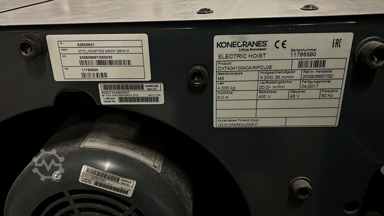 Lagerkran Konecranes CXT40410040A36FCL0S