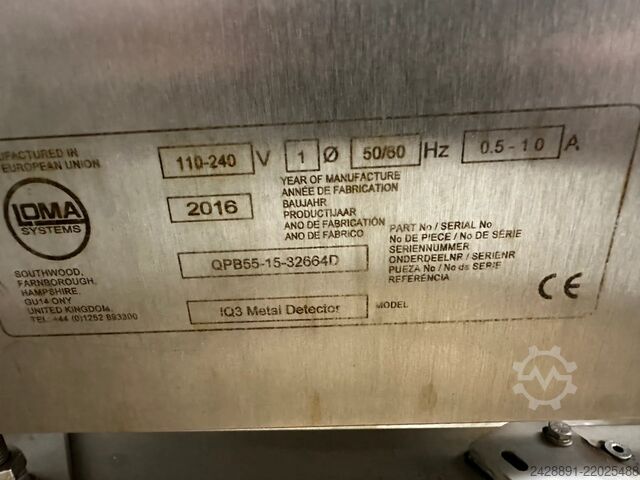 Metalldetektor / Metallsuchgerät LOMA IQ3