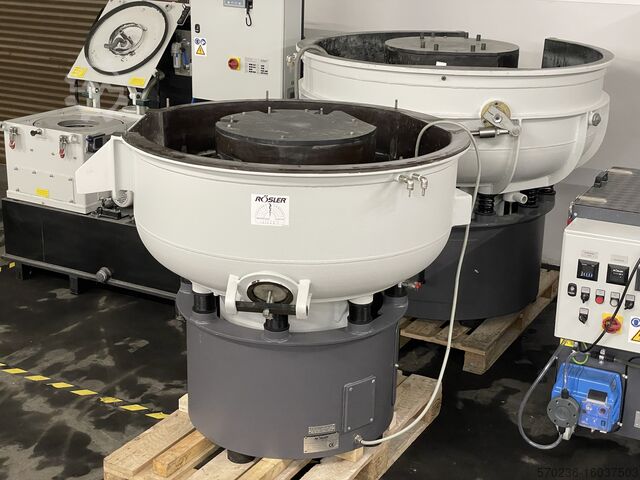 Vibratory finishing system Rösler R 220 EC, R 620 EC, Z 800, FKS, RMO