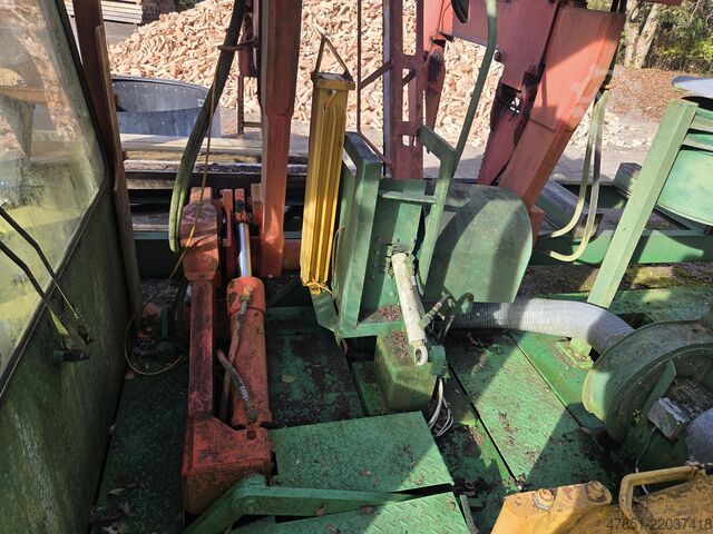 Log yard machinery Wolf Sortierwagen