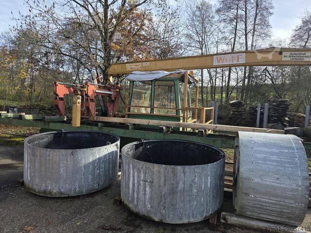 Log yard machinery Wolf Sortierwagen