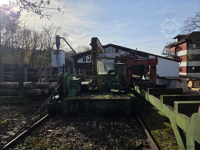 Log yard machinery Wolf Sortierwagen