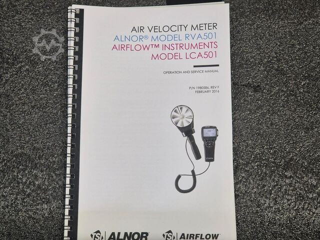 TSI Alnor LCA501 Air Velocity Meter TSI Alnor LCA501