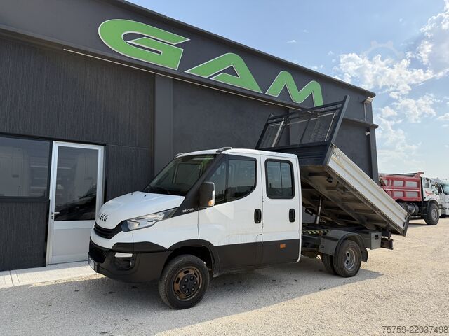 Three-way tipper van Iveco Daily 35C14 DOKA Kipper Euro6b ABS