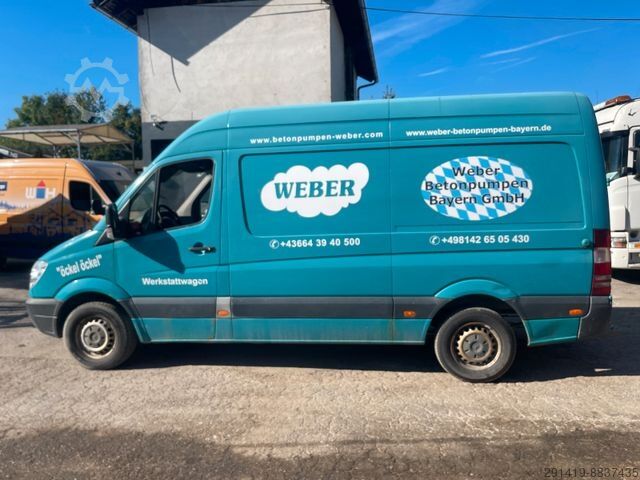 High top van MERCEDES-BENZ Sprinter 209 CDI Kastenwagen Hoch Mittel BJ 2008