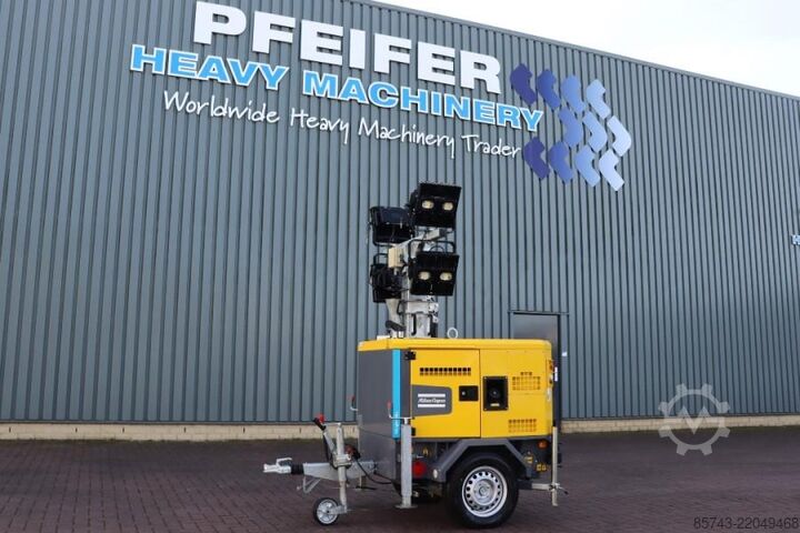 Light tower Atlas Copco HiLight H5+ SV2 Valid inspection, Max Boom Height
