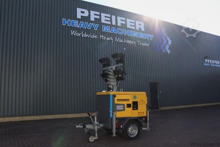 Light tower Atlas Copco HiLight H5+ SV2 Valid inspection, Max Boom Height