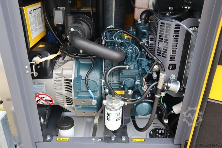 Light tower Atlas Copco Hilight B6+ KD Valid inspection, Max Boom Height 8