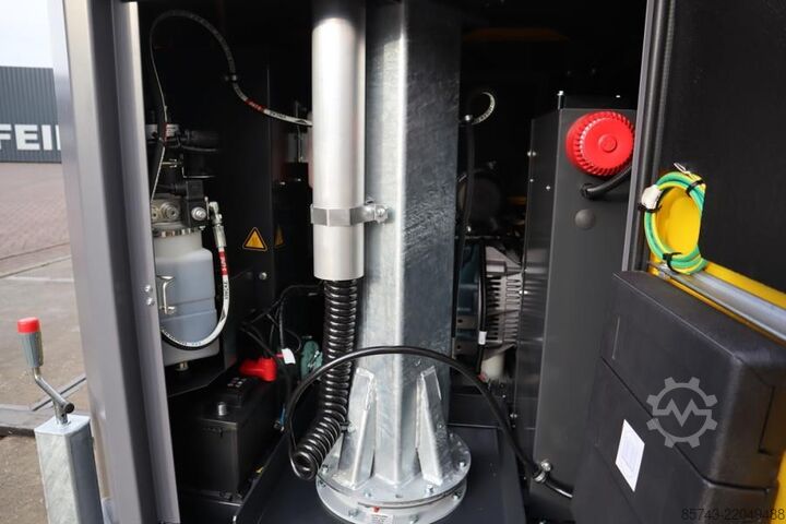 Light tower Atlas Copco Hilight B6+ KD Valid inspection, Max Boom Height 8