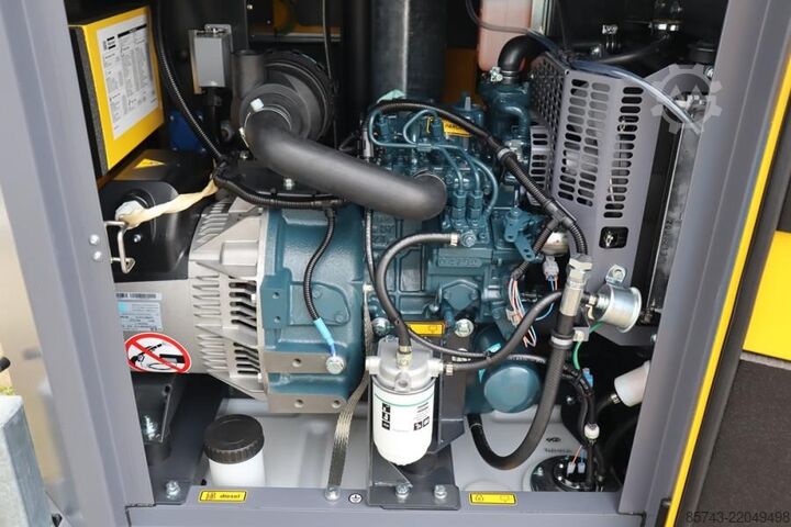 Light tower Atlas Copco Hilight B6+ KD Valid inspection, Max Boom Height 8