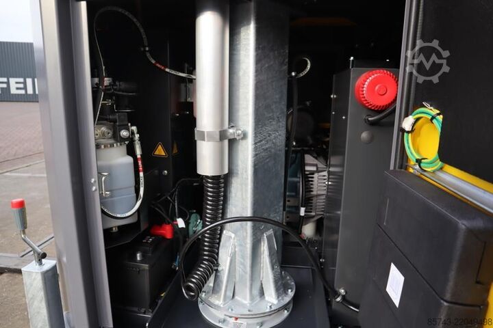 Light tower Atlas Copco Hilight B6+ KD Valid inspection, Max Boom Height 8