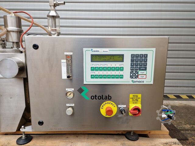 2.8 Litre Zanchetta Model Rotolab Stainless Steel Mixer/Granulator ZANCHETTA Rotolab