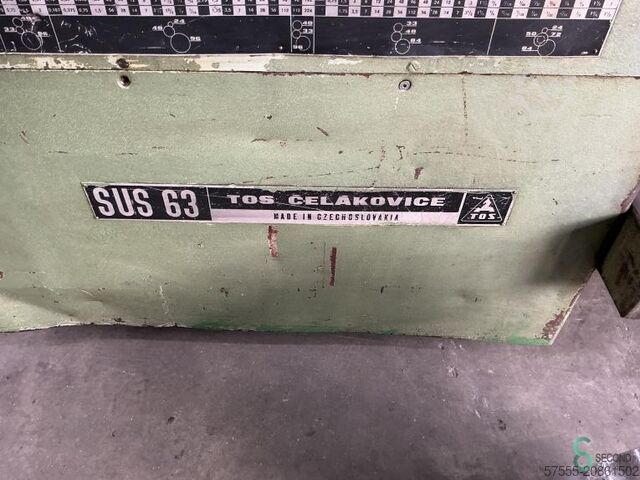 Horizontaldrehmaschinen  TOS SUS-63 x 3000mm TOS SUS-63 x 3000mm