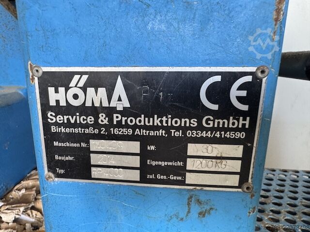Paper baler Höma PB4000