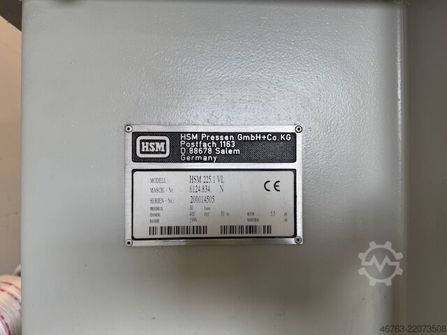 Bale press HSM 225.1 VL