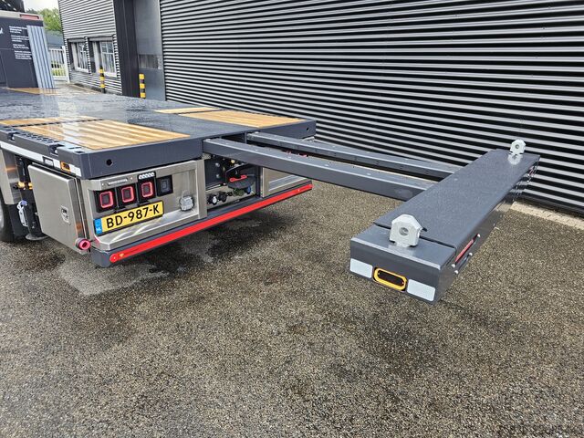 Loading platform Scania R590 - 8x2 WIDE SPREAD / HMF 95 tm - JIB - LIER...