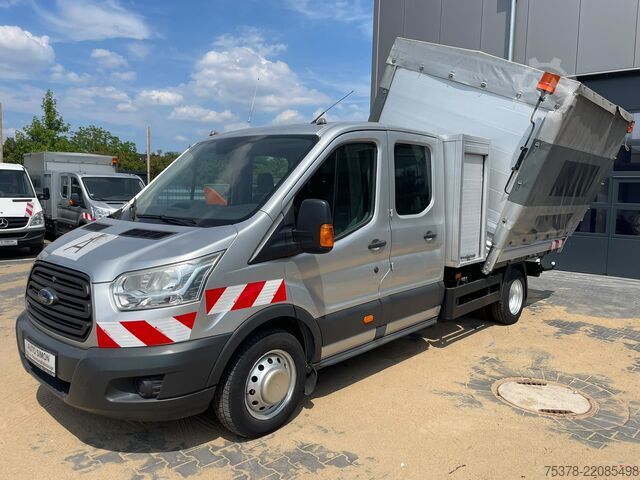Transporter mit Kipper Ford Transit Kipper aus 1.Hand+Klima+AHK+EU5