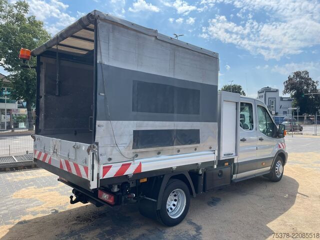 Transporter mit Doppelkabine Ford Transit Kipper aus 1.Hand+Klima+AHK+EU5
