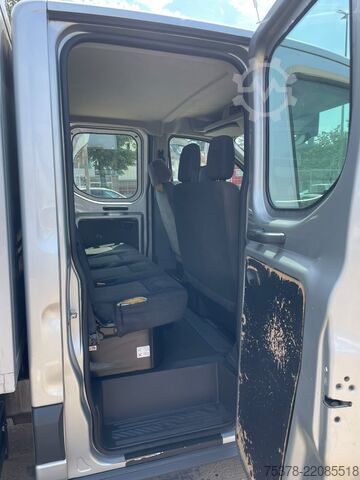 Transporter mit Doppelkabine Ford Transit Kipper aus 1.Hand+Klima+AHK+EU5