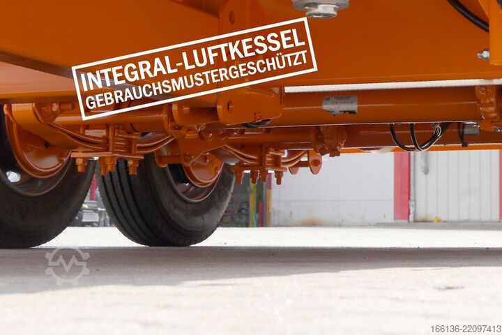 Tandem trailer FLIEGL Tandem-Tiefbett-Anhänger TTS 100 5,5m