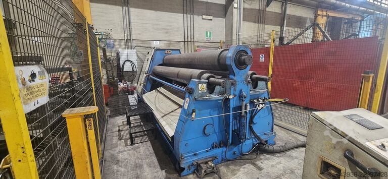 4 roll plate bender Davi Promau MCB 3037 DAVI MCB 3037