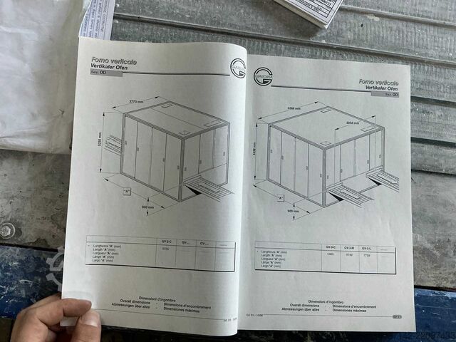 High-temperature dryer Giardina GV4T/C
