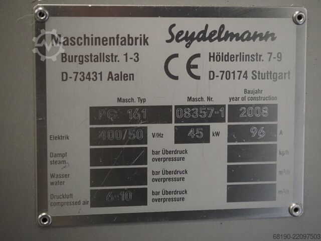 Mixing auger Seydelmann PG161