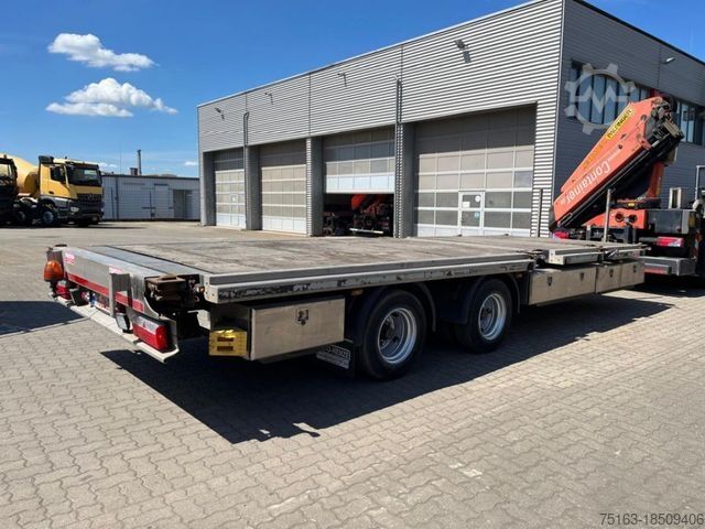 Trailer with working platform  ZZW 16 Spezialanhänger ausziehbar 8850-10535