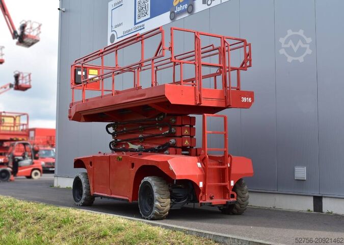 Scissor lift PB Lifttechnik S151-19E4x4