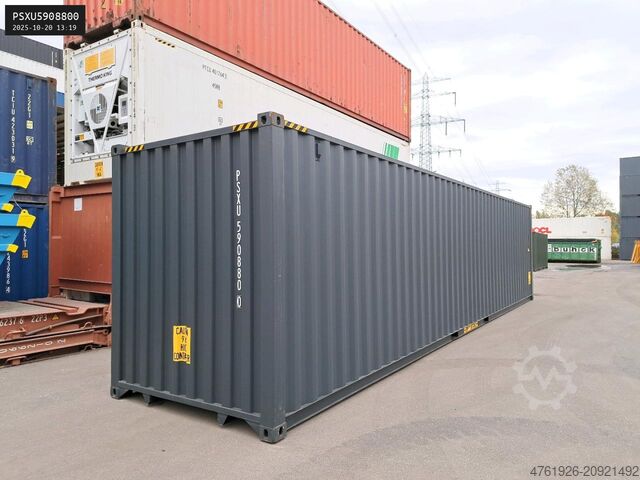 Seecontainer  40 Fuß HC ONE WAY 2025 RAL 7016