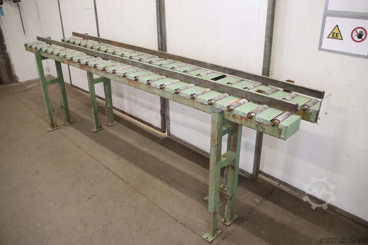 Rollenbahn 2-teilig 3,24 m / 3,36 m unbekannt Rollenbreite 490 mm