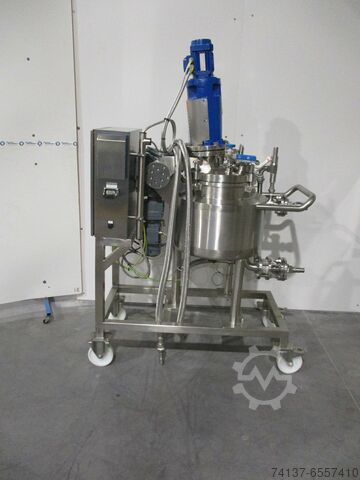 BCD Mixing tank double jack 50L -0,65bar BCD 50L Mobile vessel