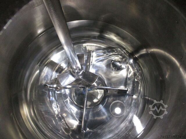 BCD Mixing tank double jack 50L -0,65bar BCD 50L Mobile vessel