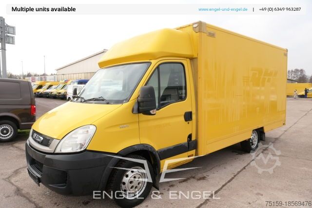 Transporter mit Koffer iveco Daily 35 S11 C30C AUTOMATIK KAMERA MAXI Regale DURCHGANG