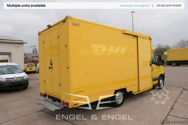 Transporter mit Koffer iveco Daily 35 S11 C30C AUTOMATIK KAMERA MAXI Regale DURCHGANG
