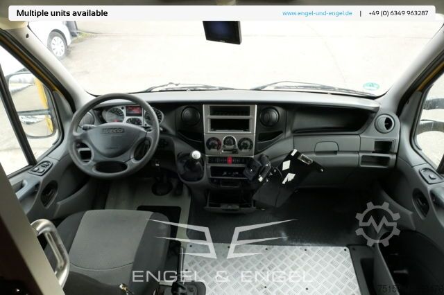 Transporter mit Koffer iveco Daily 35 S11 C30C AUTOMATIK KAMERA MAXI Regale DURCHGANG