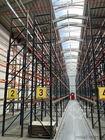Hochregallager Palettenregal Schwerlast Thyssen Umformtechnik 500lfm Meta Multipal N