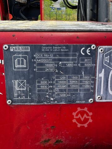 Heavy Forklift - Diesel Kalmar DCE 160-12