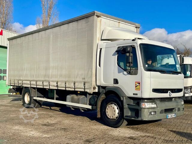 Sliding tarpaulin Renault Premium 320 19,5 T,  Manual. France truck.  gre...