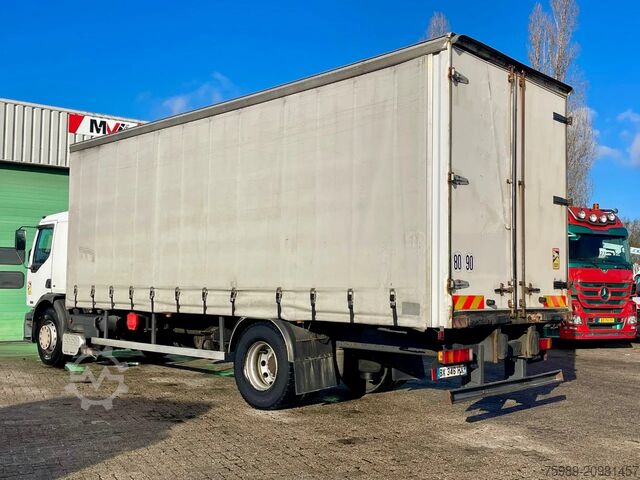 Sliding tarpaulin Renault Premium 320 19,5 T,  Manual. France truck.  gre...