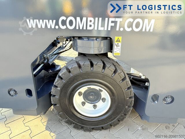 4-way forklift Combilift C5000L GAS DUPLEX 4100 POSITIONER CABIN