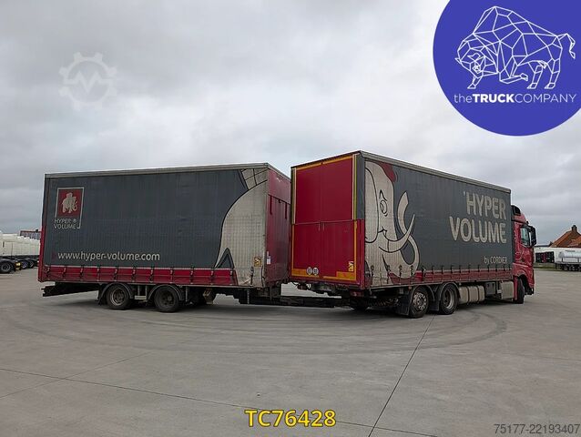 Sliding tarpaulin Mercedes-Benz Actros 2548